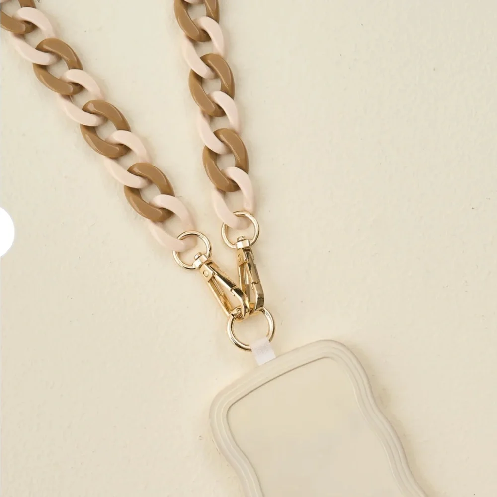Hold The Phone crossbody chain.